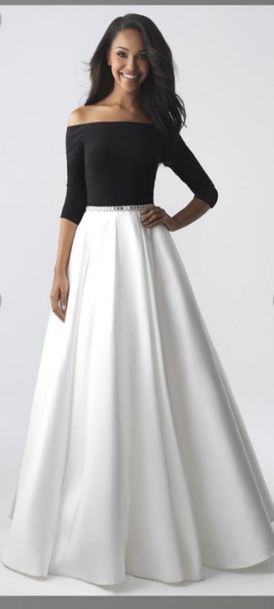 flare skirt with a top